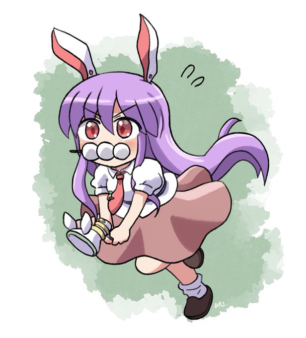 「reisen udongein inaba short sleeves」Fan Art(Latest)