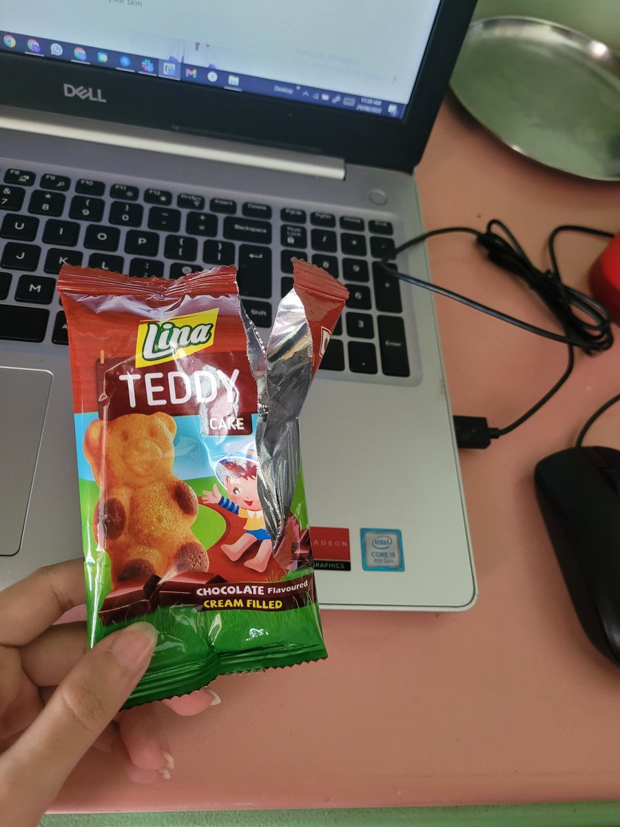 Coconibble's tweet photo. @LinaFoods you guys are all liars, there was neither any chocolate flavour nor any cream filling until the end 😡😡😡😡 https://t.co/f66skoR3ja