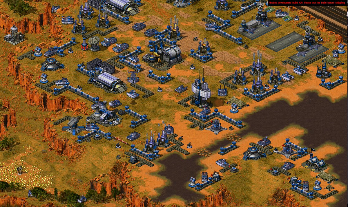 DTLZCU's tweet photo. #MentalOmega  base of allied forces  
盟军基地（摆基地）
经典地图死路一条（ https://t.co/Dd95hupeXD