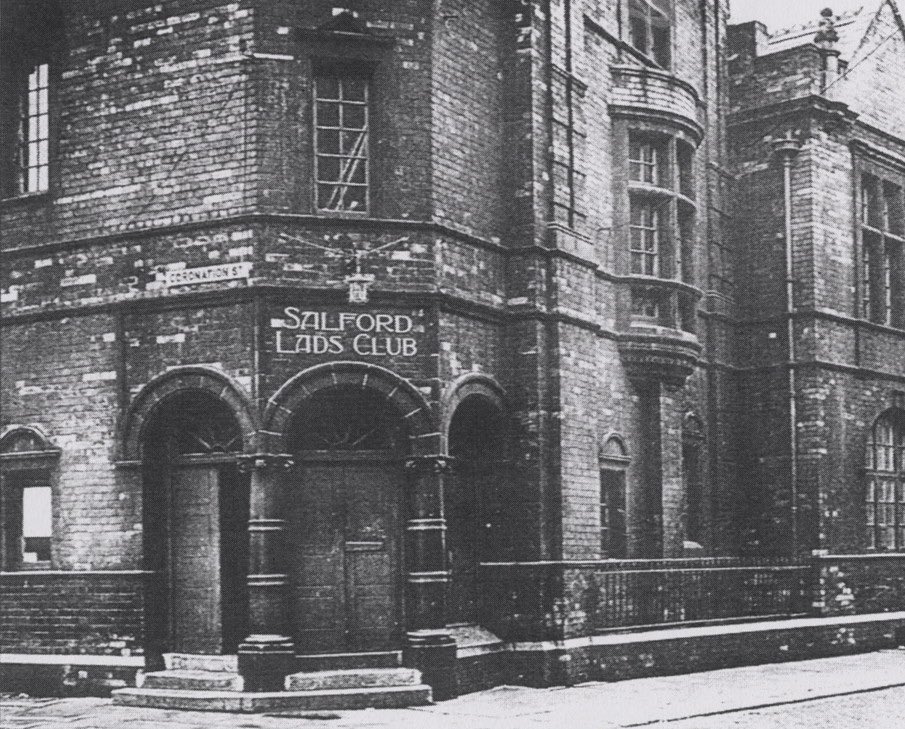 Today is our 120th birthday 🎈The club officially opened on this day in 1903 as a purpose-built club for local working lads - we’ve continued to provide facilities for young people ever since! Here’s our original sign - individual wooden letters painted in gold ⚜️🧱