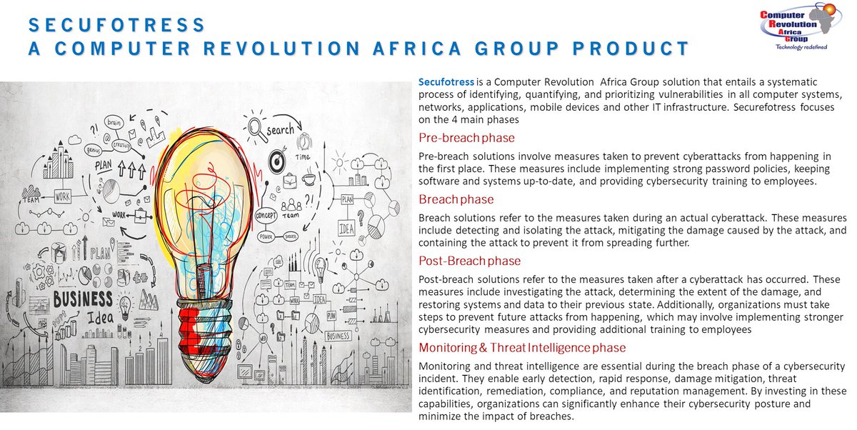 succeed in today's technology industry with our trusted solution
# SECUFOTRESS
#CRAG