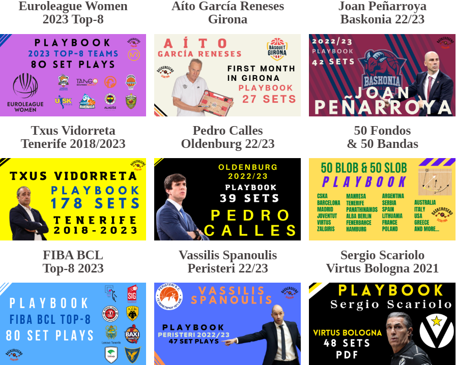 baskeroseno's tweet photo. 🔬 Más de 50 playbooks para conocer a fondo a los mejores entrenadores del planeta

🧐 Material perfecto para amantes de la táctica y/o entrenadores que buscan inspiración para la temporada que empieza

➡️ https://t.co/XjdSprqMQR

#XsOs #scouting #playbook #táctica https://t.co/JcPmKxlpA6