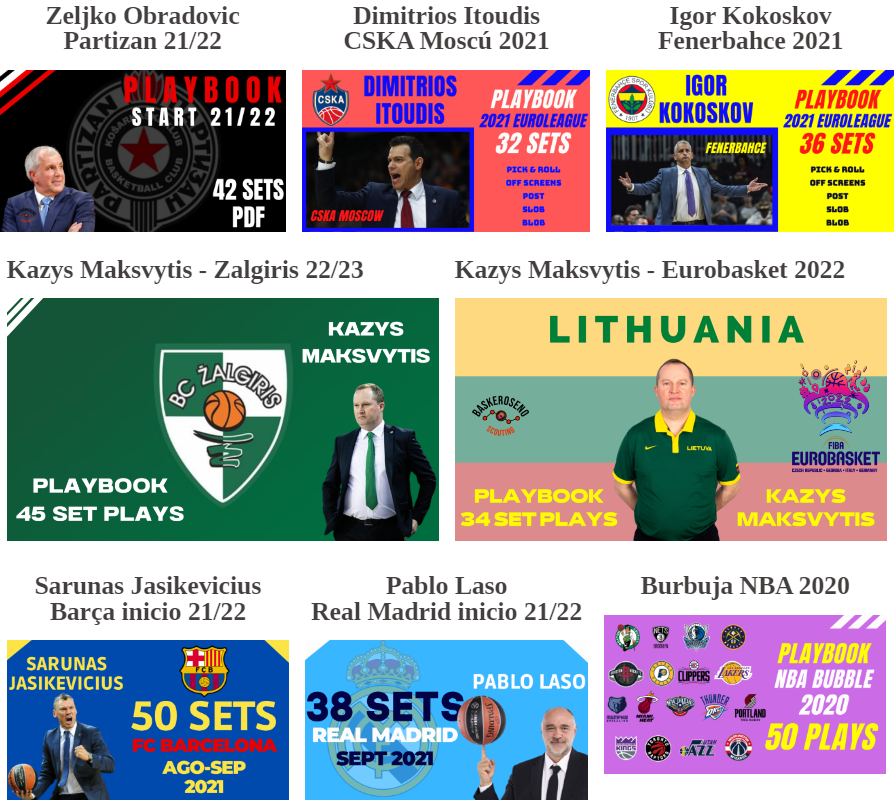 baskeroseno's tweet photo. 🔬 Más de 50 playbooks para conocer a fondo a los mejores entrenadores del planeta

🧐 Material perfecto para amantes de la táctica y/o entrenadores que buscan inspiración para la temporada que empieza

➡️ https://t.co/XjdSprqMQR

#XsOs #scouting #playbook #táctica https://t.co/JcPmKxlpA6