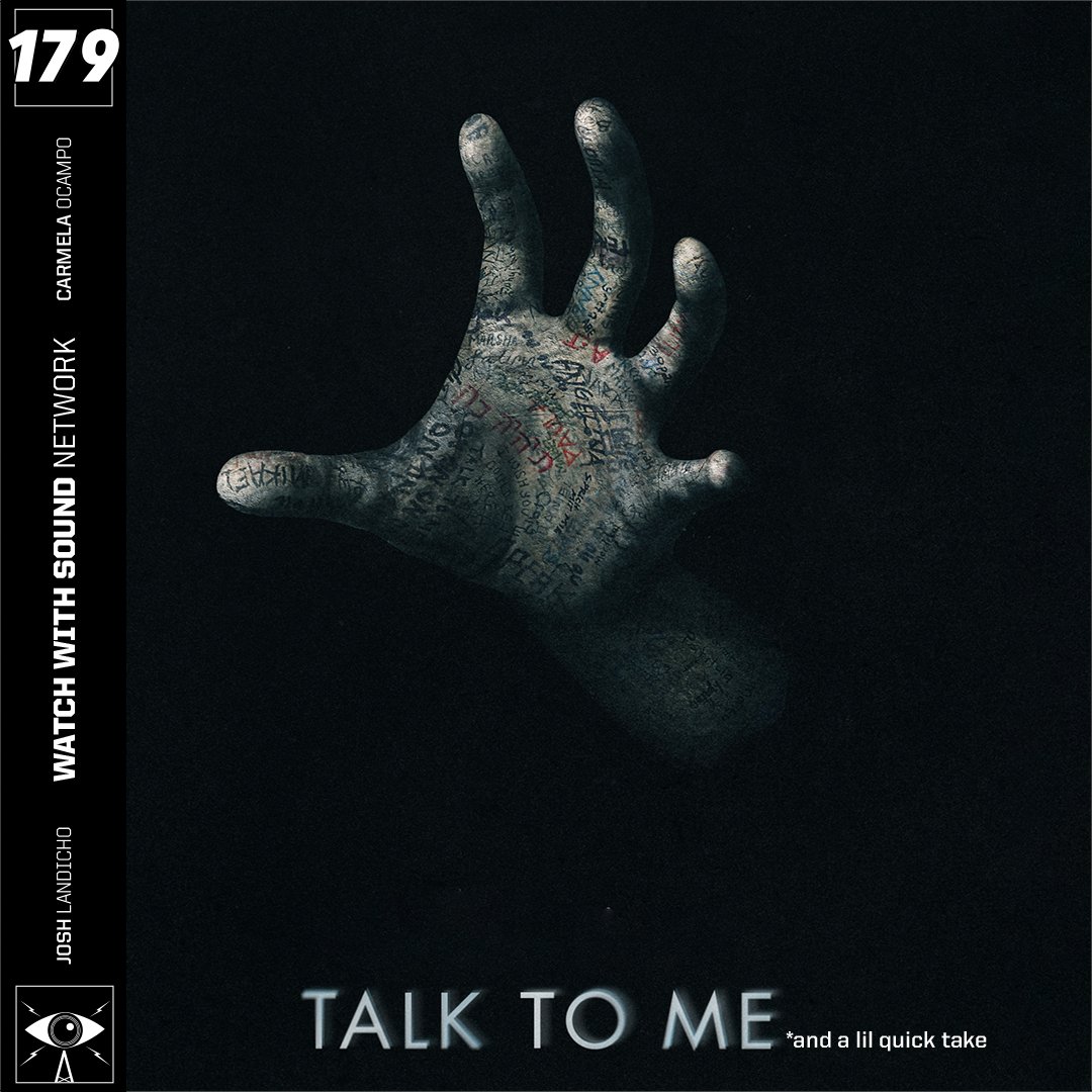 watchwithsound's tweet photo. Ep 179: Talk to Me; Conjuring Spirits and Concussions
https://t.co/fAyQ3U9p6G https://t.co/2RGFwedaog