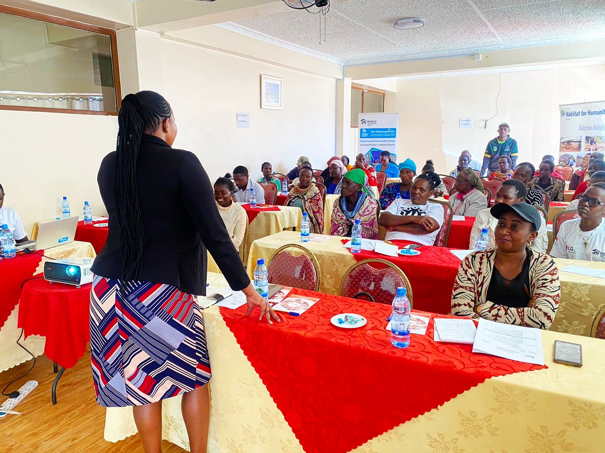 hfh_kenya's tweet photo. 🌍 Every family deserves a safe haven to thrive, and we're turning that vision into reality! 🏡 Our After Action Review meeting celebrated the successful collaboration with @HFHDeutschland @LaikipiaCountyG and the resilient spirit of 37 house beneficiaries.
#webuild #weinfluence https://t.co/TdyUwXmcmY