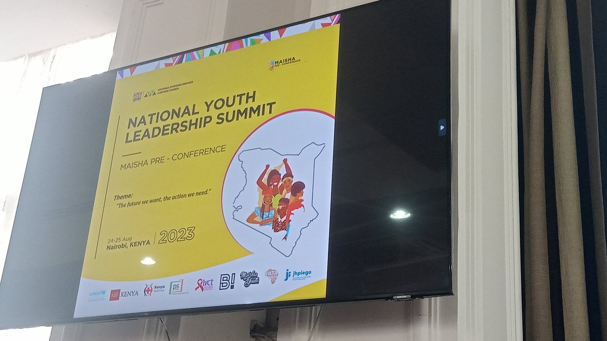 As we kick off day one of the national youth leadership summit! Am so ready to learn, network, & share experience make a difference with other young leaders. #YouthNaPlan #MaishaPreConference #Youthsummit #Maishaconfrence2023 @LVCTKe @nsdcc_kenya @PSKenya_ @Jhpiego @Maishayouth