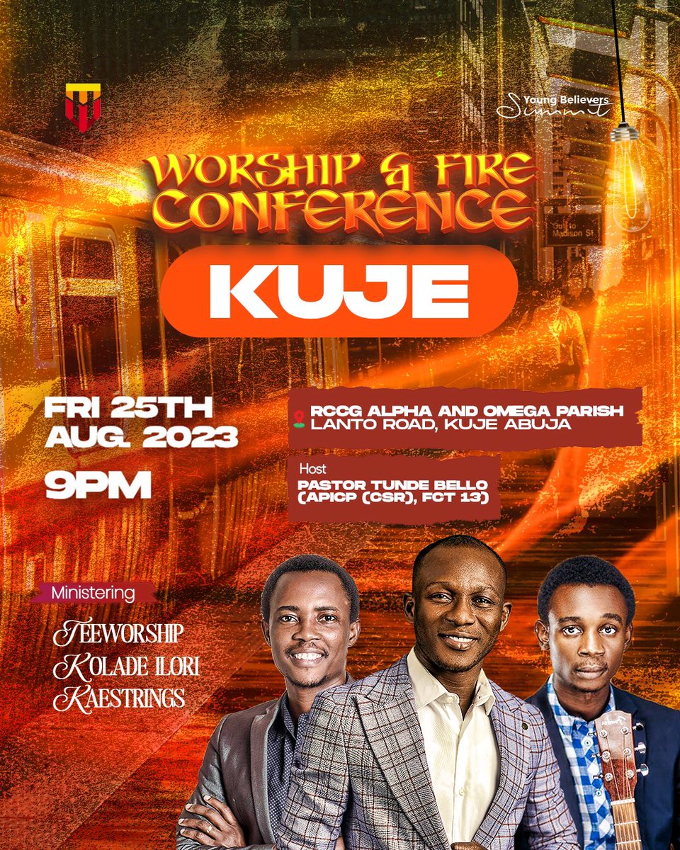 teeworship5's tweet photo. KUJE! We come in The Name of Yahweh of Hosts.
We won’t back down..

We will worship oooooo🔥🔥🔥🔥 
Tomorrow, Friday | 9pm

For free pick up locations, slide left to see the detailed information…
@kaestrings 

#weshallbemany 
#worshipandfireconference https://t.co/7N7K5vFcBk