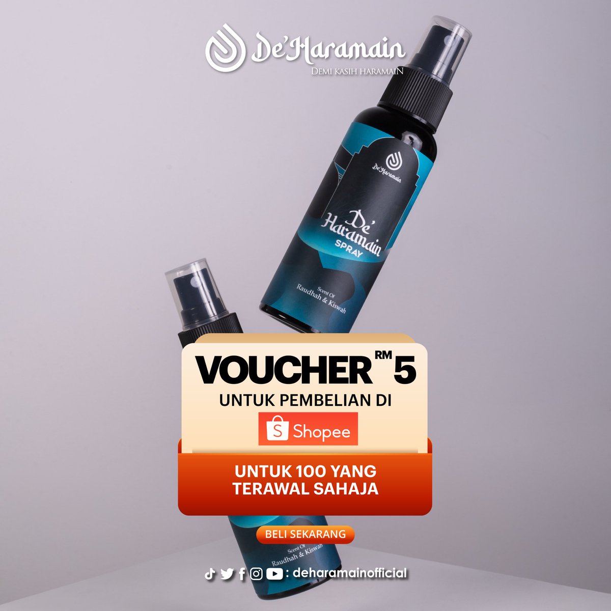 rahimazhari92's tweet photo. Wangian Raudhah from Madinah

HARGA ISTIMEWA DI SHOPEE + VOUCHER DISCOUNT !

*Promo ni valid sehingga hujung bulan ni sahaja tau &amp; voucher tu untuk 100 yang terawal sahaja. Siapa cepat dia dapat !

Link shopee👇
https://t.co/GIaj6jb4tf https://t.co/r4XzOP5k2g