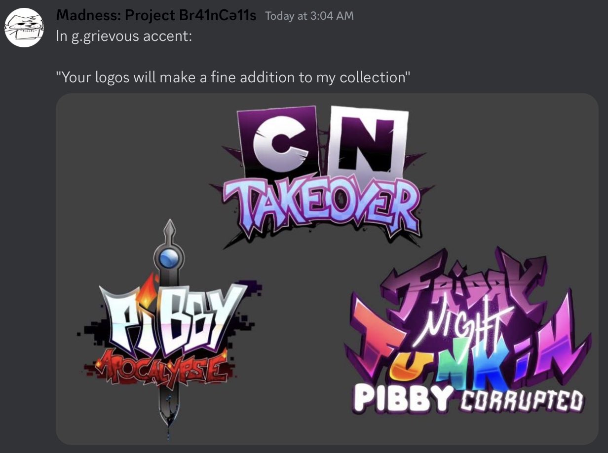 AshishXMC  on X: First Pibby Corrupted changed their logo