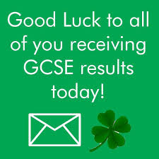 Good luck to all our students getting results today.