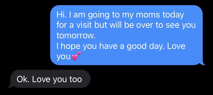 hiresl's tweet photo. @Pink YES!! I lost my friend to Cancer in June. Over the past year, I told her I loved her ever chance I had in case I didn’t get a chance to again.  This was our last message to each other https://t.co/03502aVWVB