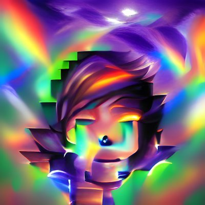 "👦🌟 Say hello to the holographic kid! Embracing the future with his unique charm and digital flair. 🚀🔮"