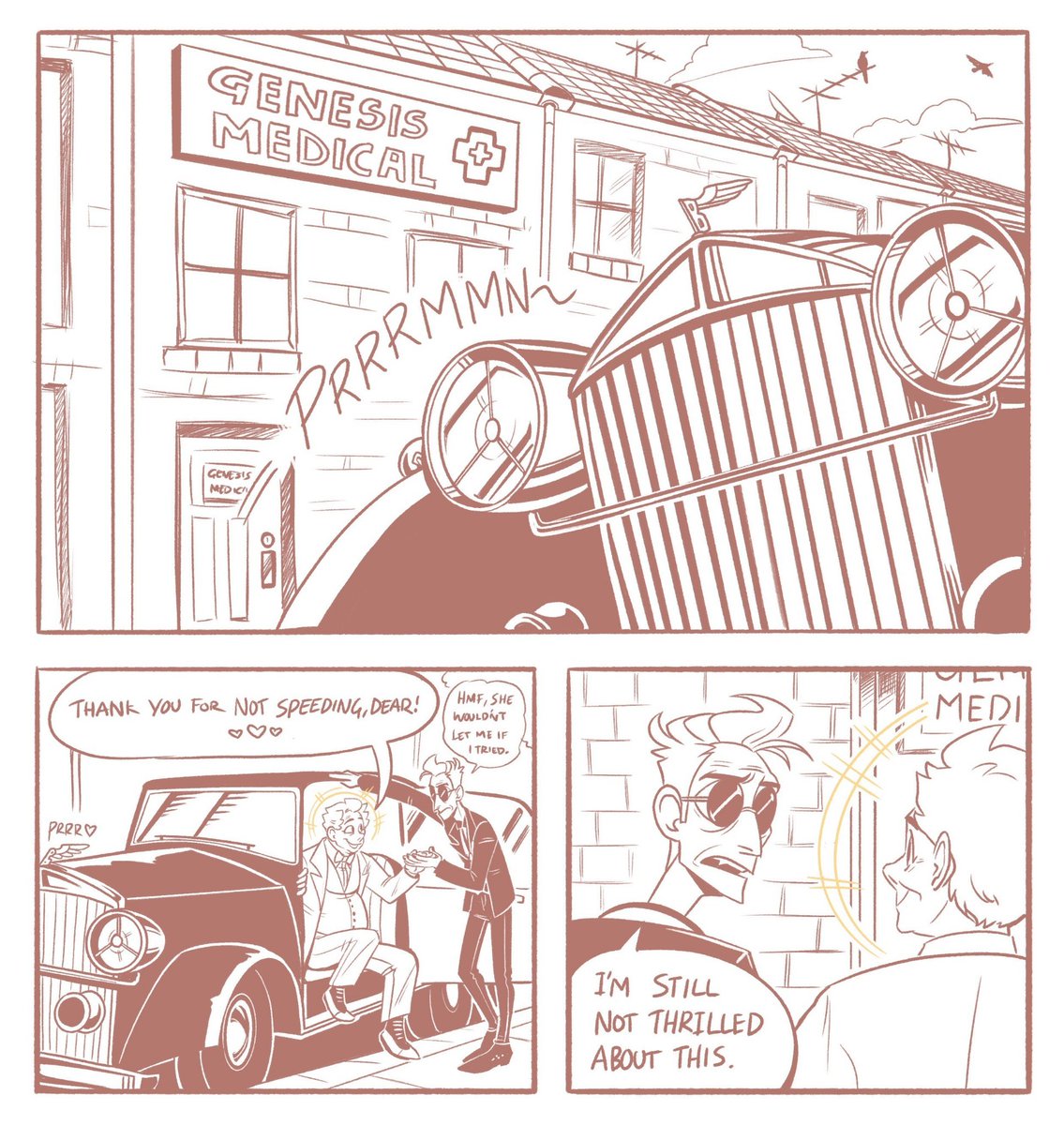 ineffablefamily's tweet photo. CW for entire comic: pregnancy, mature rating. GLOW Book two, pages 9-12 https://t.co/6ms7XDc7zB