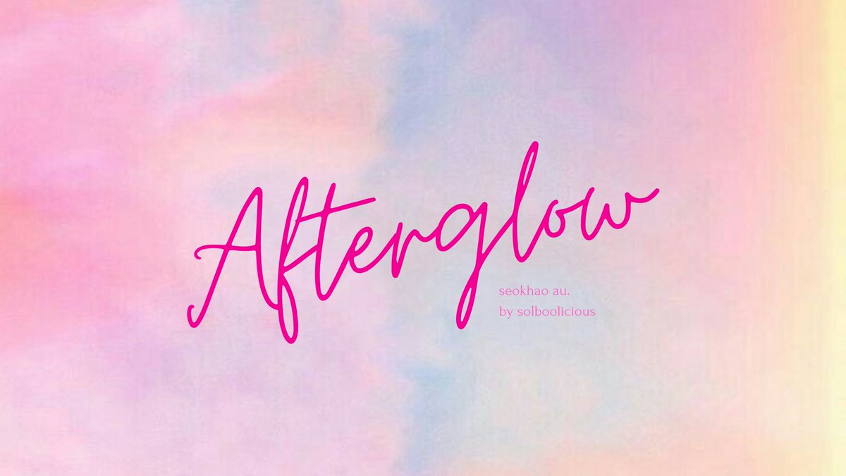 solboolicious's tweet photo. afterglow.
— seokhao filo au

words can be used as weapons, and rhys (xmh) knew it very well until he used it against his husband, only to realize it after.

a tear drops on his cheek as he watched kylo (lsm) take the car keys and left their home, disappointed. https://t.co/VRV8dgcTD1