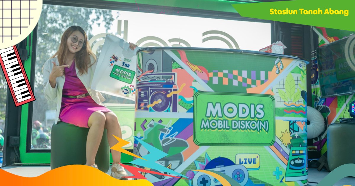 GrabID's tweet photo. Catet nih kegiatan dan lokasinya buat #GrabModis minggu ini:
๐ค Karaoke bareng @ DJ D'Jalan: Kota Tua, Alun-alun Bogor, Stasiun Tanah Abang, Station Stadebar, Station Tebet
๐ฎ Mabar game: Universitas Tarumanegara,
๐ง Yoga Poundfit: CFD Sudirman, CFD Bekasi
Gas ramaikannn ๐ฅ https://t.co/MH0SeRPRUV