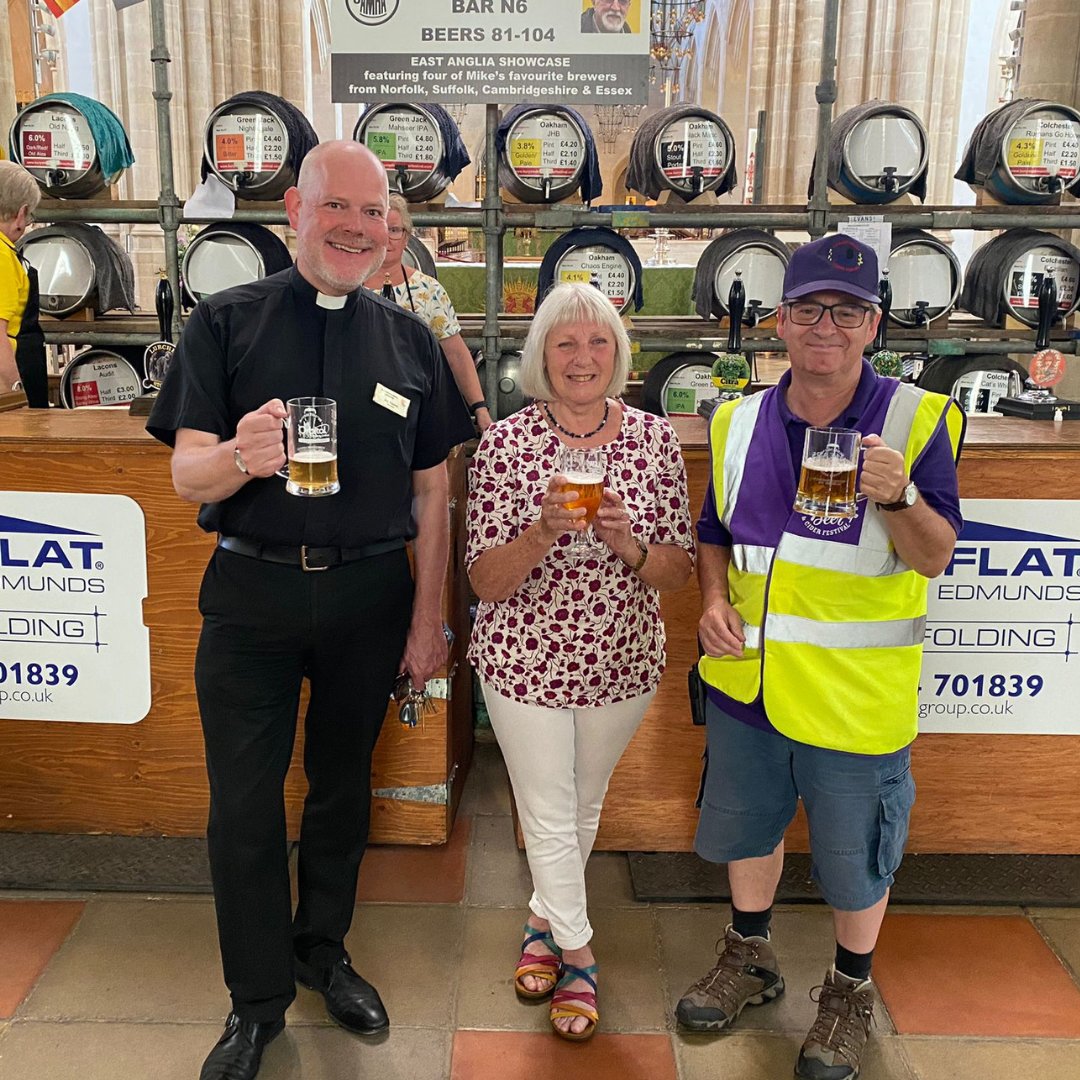 The 31st East Anglian Beer and Cider Festival is open! Alongside being a great event for the town, the festival raises money for local charities, including St Nicholas Hospice Care and Too Good to Go. If you're attending over the next few days, we hope you have a great time!