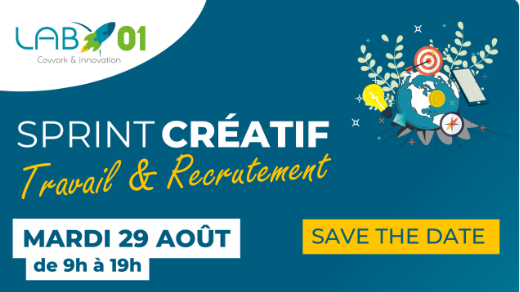 RenaudCharlesFT's tweet photo. [#RH] Réinventer le monde du travail et innover dans le recrutement !

@LAB_O1  organise un sprint créatif collectif le 29 août 🚀

Au sommaire : #IA vs #insertion et développement de #compétences NO CODE vs #formation non adaptée

Inscription https://t.co/vkNPjqwVLd 
#innovation https://t.co/fyMcmeSp8x
