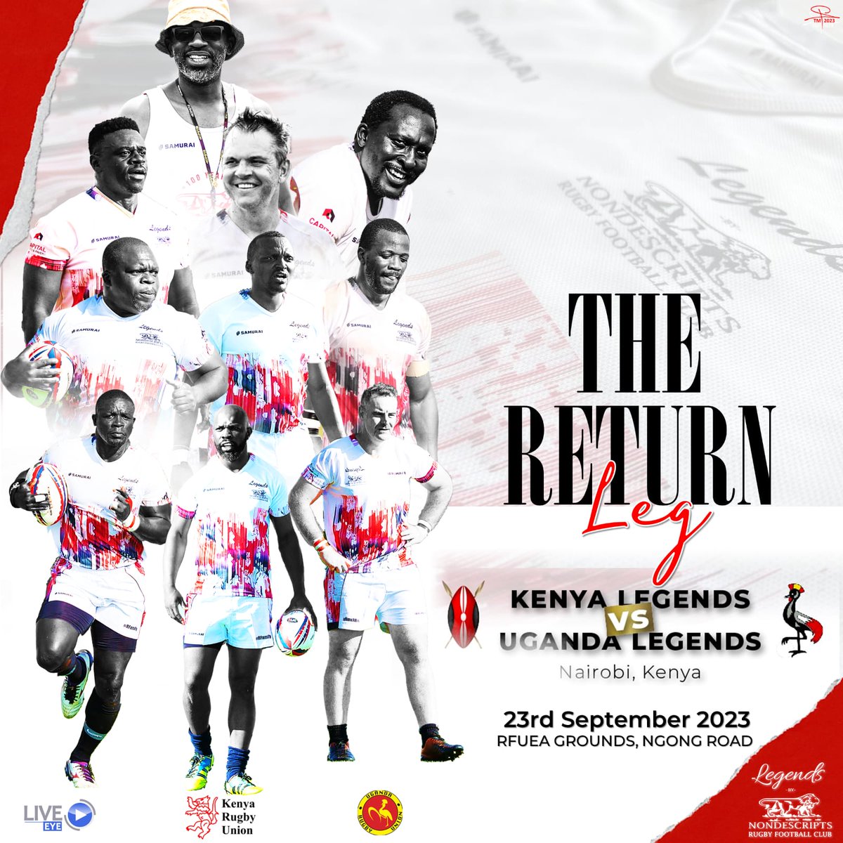 LegendsNondies's tweet image. Just under a month to the return leg vs the @RugbyUGLegends. This will be absolute fun. Tag your squad and stay tuned for more details.