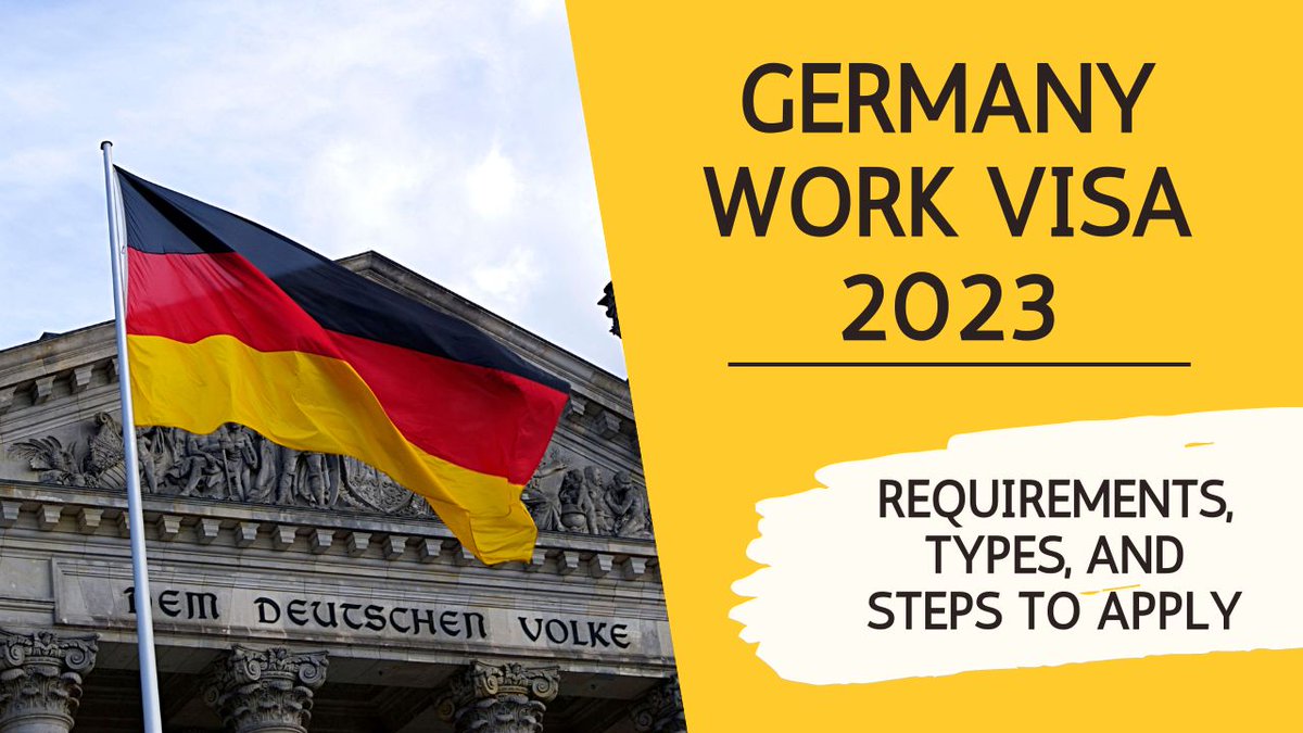 Germany Work Visa 2023: Requirements, Types, and Steps to Apply

Details: techstour.com/germany-work-v…

#WorkVisa #Germany #WorkinGermany