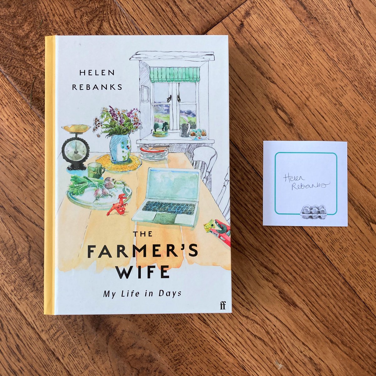 Indies_Alliance's tweet photo. One week until publication of The Farmer's Wife!
The lovely Helen Rebanks @theshepherdswi1 has signed another batch of bookplates for indie bookshops so grab them while you can! 🐑🐏 https://t.co/QmP5cvE1ef