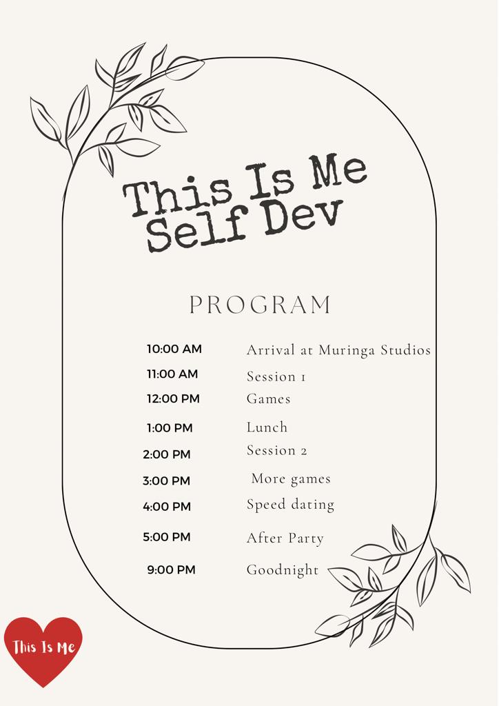 thisismecom's tweet photo. Program line up ndio hio!! See you guys on Saturday!! https://t.co/h9lOhfF90B