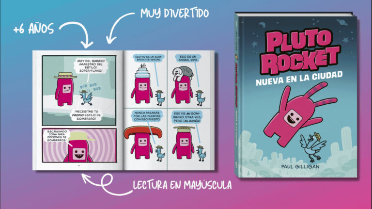 andanagrafica's tweet image. Si quieres iniciar a tus hijes en el #cómic, #PlutoRocket es ideal. Las aventuras de una simpática extraterrestre que esconde algo y Juan Palomo, una inteligente paloma que se autoproclama el rey del barrio. En castellano y en catalán #literaturainfantil 
andanagrafica.com