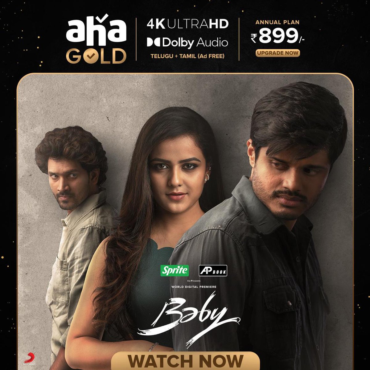 - Bangaram em chesthunnav 🙋‍♂ - Cheppu Baby em chaimantav 💁🏻‍♀ - Aha GOLD lo BABY Movie stream avuthundi chuseddam..!👩🏼‍❤‍💋‍👨🏼 Watch Now #BabyOnAhaGOLD ▶️aha.video/movie/baby @ananddeverkonda @viraj_ashwin @iamvaishnavi04 #sairazesh @VijaiBulganin @SKNonline…