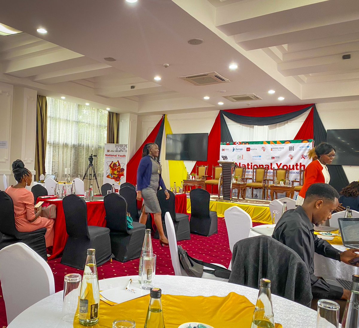 AYARHEP_KENYA's tweet photo. #HappeningNow
MAISHA PRE-CONFERENCE
NATIONAL YOUTH LEADERSHIP SUMMIT
“The future we want, the action we need” 
Dr. Celestine Mugambi representing @nsdcc_kenya is here!!
#YouthSummit #MAISHAPRECONFERENCE https://t.co/2zsJPCea5Z