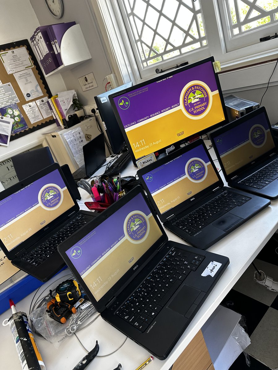 WHS_ITSupport's tweet photo. Helping our primary school get IT ready for the new academic year. New AV and filtering installed @lightspeedsys @Bitdefender @ClaphamPatching #sdetrust #ITSupport https://t.co/XgiKNZGoi0