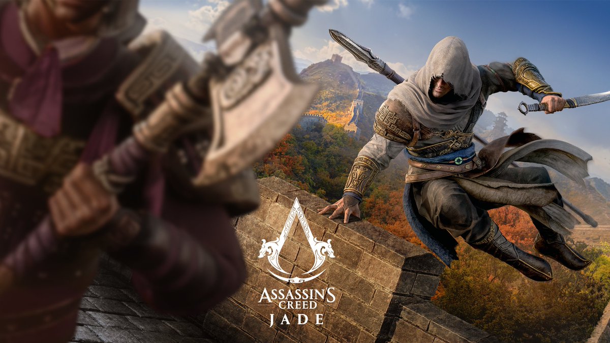 Climb up the Great Wall in silence. Strike the enemy from the shadows. Hide in a plain sight. For more information: assassinscreedjade.com See you at #gamescom2023