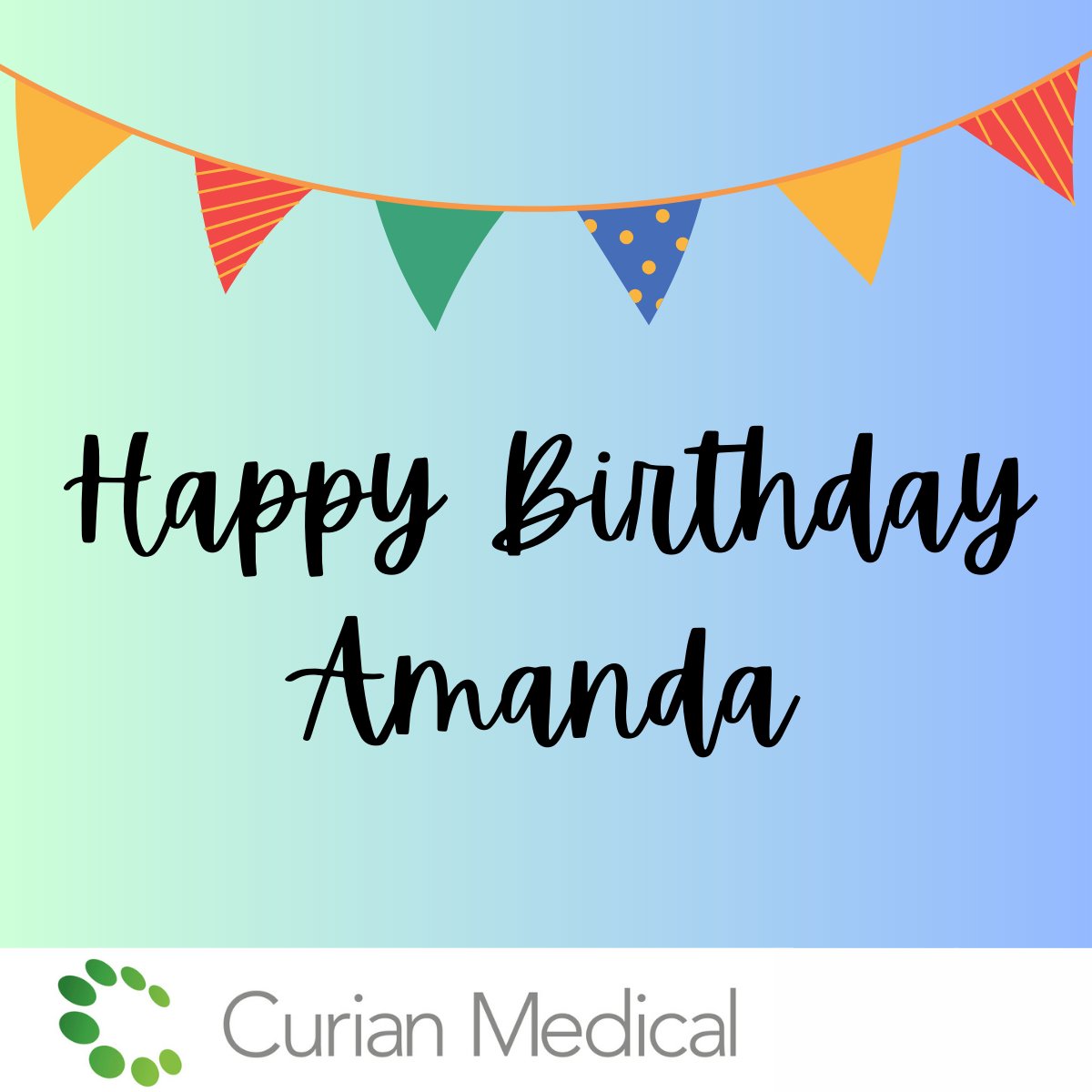 CurianMedical's tweet photo. Happy Birthday Mandy our Head of Service Development! https://t.co/oqkRoCeIFR