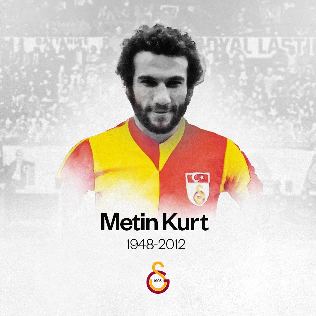 GalatasaraySK's tweet photo. Unutulmaz oyuncumuz Metin Kurt’u vefatının 11. yılında sevgi, saygı ve özlemle anıyoruz. https://t.co/vqP7yzlc9j
