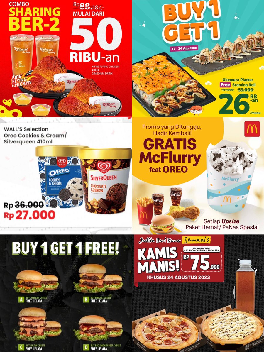 Racunkudishopee's tweet photo. DISKON MAKANAN &amp; MINUMAN PROMO AKHIR BULAN

A thread https://t.co/w7xUkgZdlf