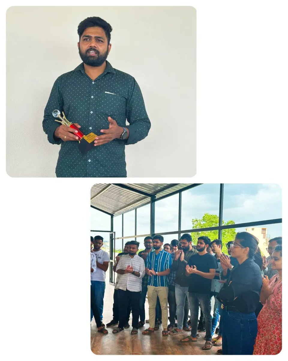 🏆 Recognizing a Paragon of Consistency and Commitment! 🌟

We are thrilled to announce Shrikant as our Consistent and Committed Icon! 🙌