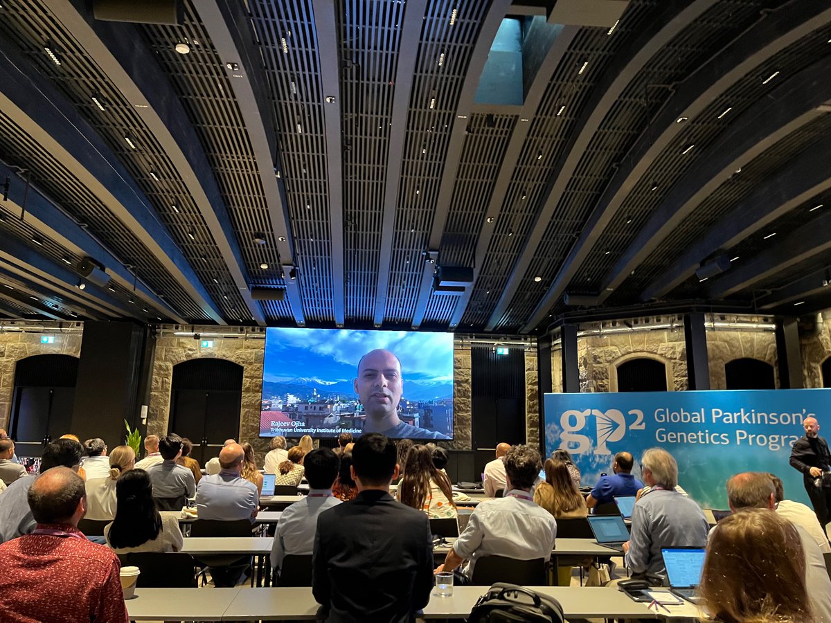GP2 meeting is starting <a href="/ASAP_Research/">Aligning Science Across Parkinson’s</a> <a href="/movedisorder/">MDS</a> #mds2023 #gp2aim2023