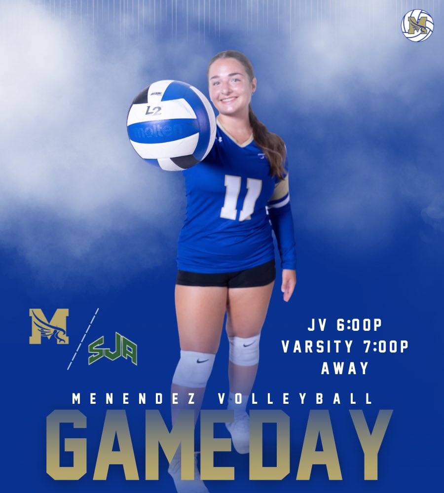 ITS GAME DAY! 🦅 We travel to St. Joseph’s Academy for our second game of the season. Go Falcons! 🏐

⏰ JV 6:00pm Varsity 7:00pm
📍 St. Joseph’s Academy
🆚 St. Joseph’s Academy

GO Falcons!