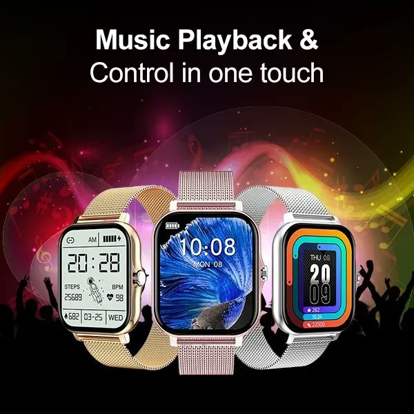Nervfit's tweet image. Control beats, find rhythm, play tunes  #Nervfit Smart Watch is about to set new standards 🗝️🌟 #UnleashPossibilities #SmartWatchLaunch #TechEvolution #Smartwatch #newlaunch #comingsoon #comingsoon2023 #newlaunch2023 #wristwatches #Smartwatches
