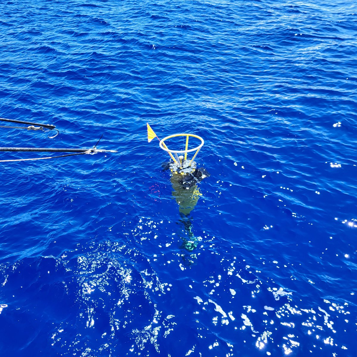 That's a wrap! A succesfull first deployment of the VMP-6000 in the deep ocean. Curious how the data will look like! @SjoerdGroeskamp @NIOZnieuws @RSI_Turbulence @miriamsterl @farrell_pe