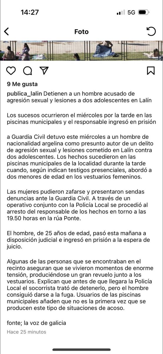 albertomeigo's tweet photo. Cada día más frecuente y más y más cerca https://t.co/CBrSiGE5DF