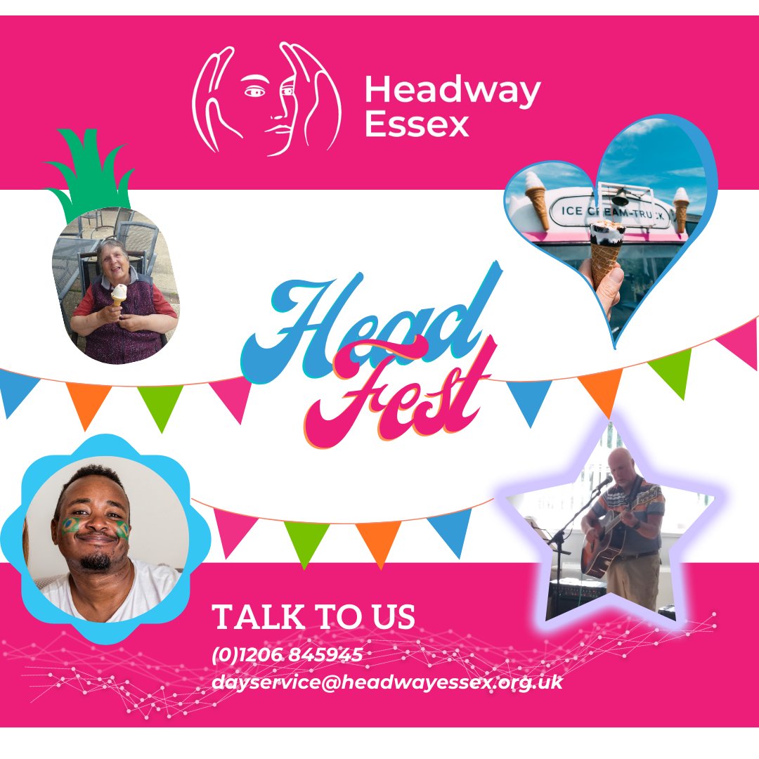 August is Headfest month at Headway Essex! Think festival vibes - BBQ, face painting & 60's music! Dressed in bright colours, ice cream in hand and a karaoke sing-a-long! Almost 20 of our group enjoyed the day, so watch out for the next Headfest installment coming your way!