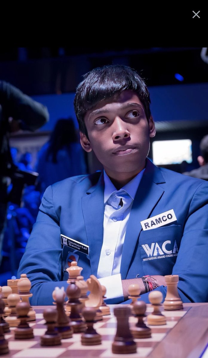 You are our Champion 🏆 forever.......Praggnanandhaa 🏅🎖️🥇🌟⭐ You tried your best 👌 All the best for your future, our Champ India 🇮🇳 is proud of you 👏 #praggnanandha #Praggnanandhaa #ChessChampion #ChessWorldCup