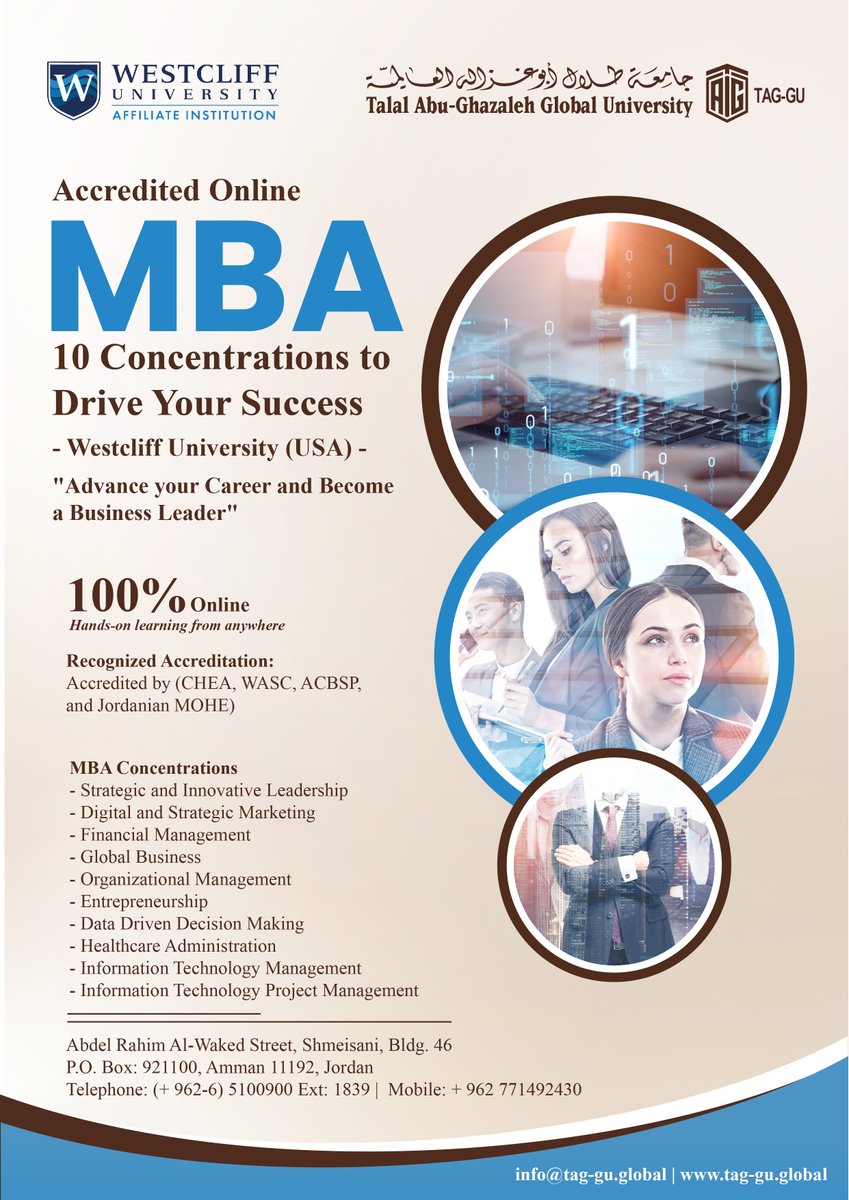 TAGGlobalUni's tweet photo. Don't miss this opportunity to advance your education and career.
👉 Apply now at https://t.co/xZb1pFdfYt.
📞Have questions? Contact us at: +00962 6-5100900 – 1839 /
Mobile: +962 771492430 https://t.co/DaNP7CM3VY