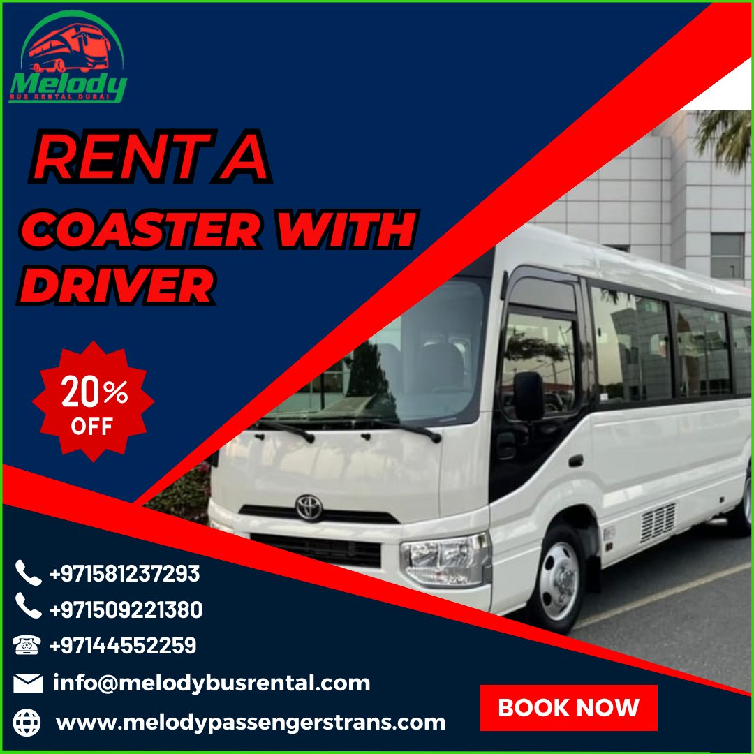 BusMelody's tweet photo. Contact us on:-
+971581237293
+971509221380
+97144552259
info@melodybusrental.com
https://t.co/x2Sae8r0sj
Rent a Coaster with Driver in Dubai.
#dubai #uae #mydubai #dubailife #abudhabi #love #dxb #travel #luxury #twitter #emirates #ajman #50seater #luxurybus #vip #coachwithdriver https://t.co/vTkxvUN7ya