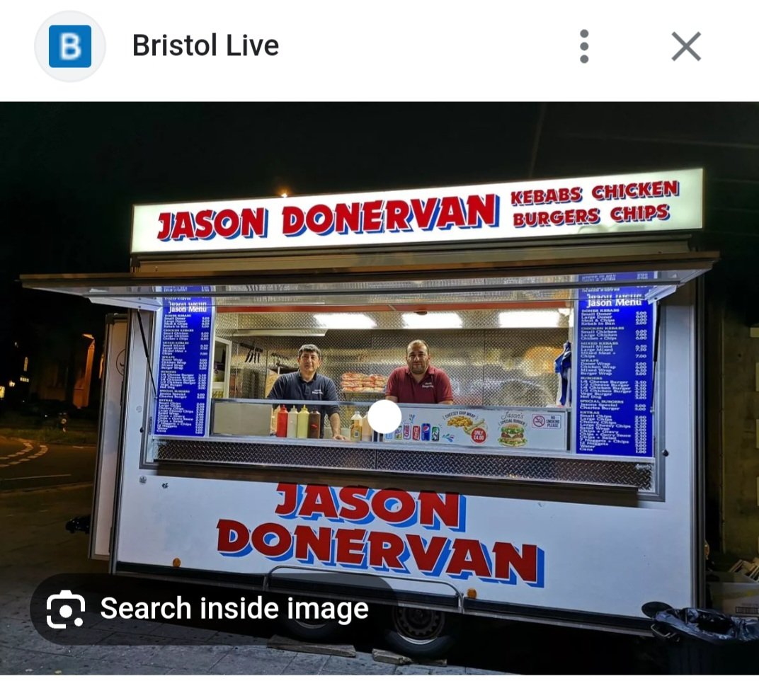 shmee88's tweet photo. @NoContextBrits Kebab shop in Brisol https://t.co/C5ZnGrpg67