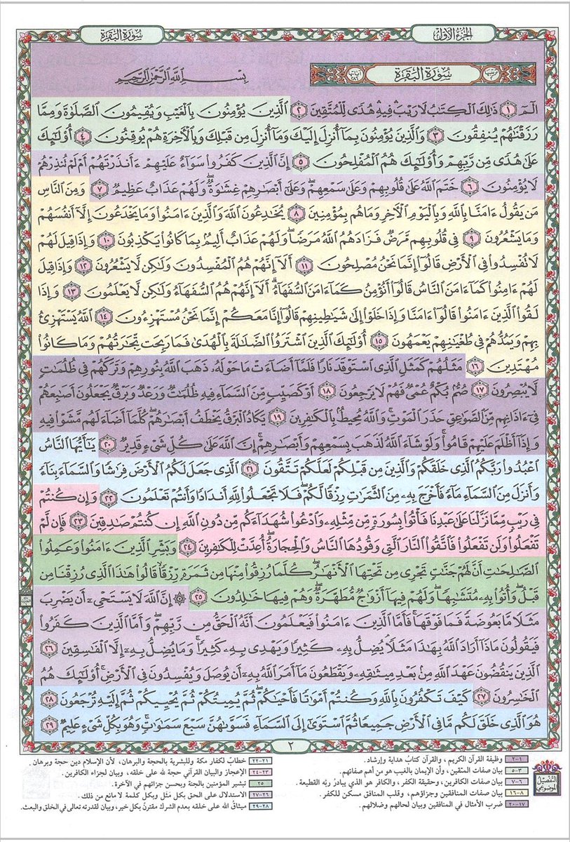 faaatmalh's tweet photo. سورة  البقرة مُختصره في 13 صفحة حتى تسهل عليكم قرائتها ♡ https://t.co/rGu3GpyRBZ