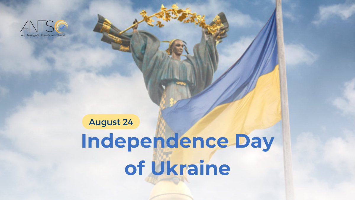 ANTS_NGO's tweet photo. Happy Independence Day, Ukraine! 🇺🇦🕊️

Today, Ukraine is carving its place in history, and we are confident that we will triumph and not only be among the family of #freenations but also become a leading #globalpower! 

We extend our heartfelt gratitude to all the state's partners and friends for their unwavering support.

@POTUS @RishiSunak @jensstoltenberg @EmmanuelMacron @OlafScholz @JustinTrudeau

#Ukraine #Independence #StandWithUkraine