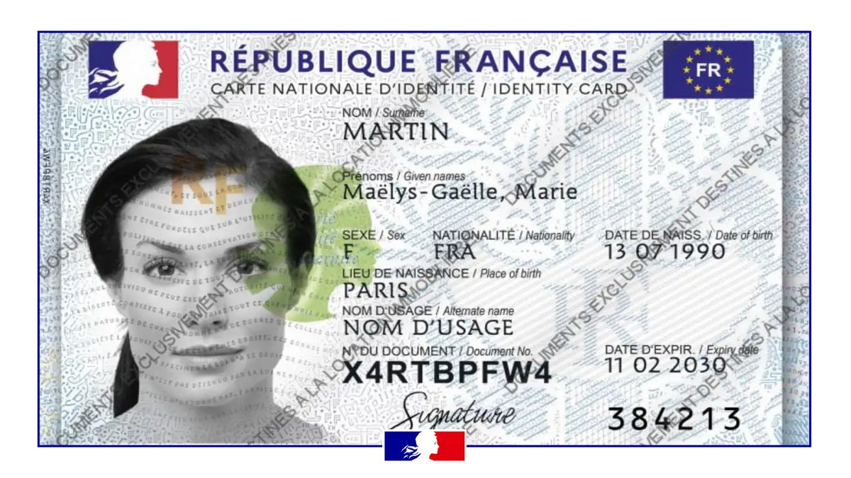 ⚠️ USURPATION D’IDENTITÉ
Logement, banque, assurance... nous envoyons régulièrement des documents personnels, sans les protéger. 
Tombés entre de mauvaises mains, ces documents  peuvent servir à usurper notre identité.

Pour éviter cela, le service filigrane.beta.gouv.fr permet