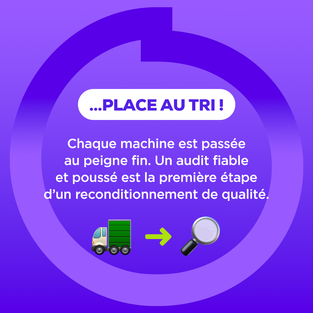 Nous confier le #réemploi de vos appareils #informatiques, c’est agir pour un numérique plus durable, en réduisant votre empreinte carbone.

Zoom sur l’étape de l’#audit ! 🔍

#Santé #Travail #Ecologie #Environnement #Durable #Numérique #Reconditionné