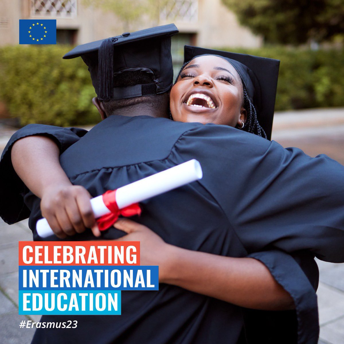 Through this programme,EU universities can benefit from the views & experience from one of most dynamic populations in Africa. Ugandan students can tap into the knowledge and resources that form the basis of higher education in
Europe.#EUandUganda|| #Erasmus23 || @EUinUG