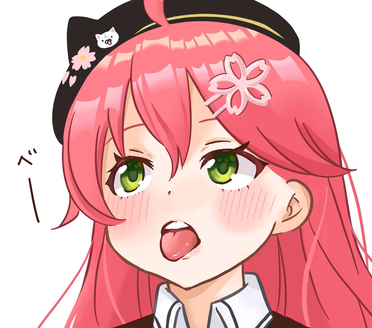 みこち🌸例の顔で3.0👅 #miko_Art